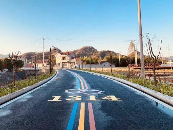 彩虹道路標識